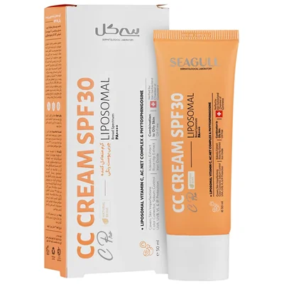 کرم رنگی متعادل کننده چربی پوست سی گلSPF30 (سی سی کرم سی گل)
