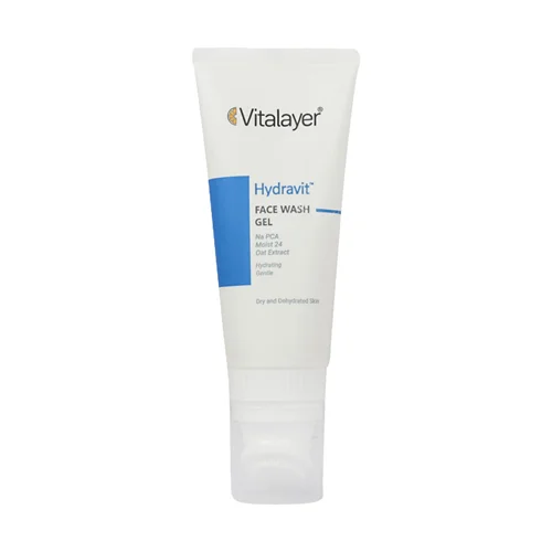 ژل شستشوی صورت هیدراویت ویتالیر مناسب پوست خشک 200 میلی لیترVitalayer Hydravit Face Gel Wash 200 ml