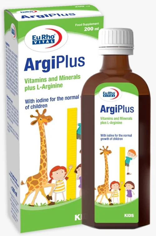 شربت آرژی‌ پلاس یوروویتال (افزایش قد) EurhoVital Argi Plus