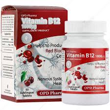ویتامین ب12 او پی دی فارما 1000 میکروگرم،OPD Pharma Vitamin B12 1000 mcg