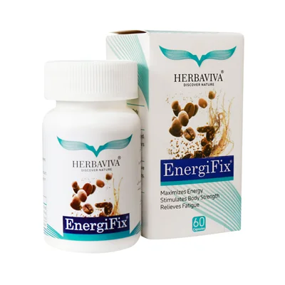 کپسول انرژیفیکس هرباویوا  Herbaviva Energifix 60 Capsules