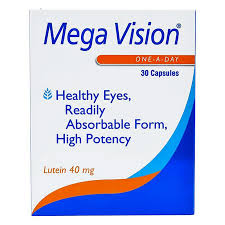 کپسول مگاویژن  هلث اید 30 عدد Health Aid Mega Vision 30 Caps
