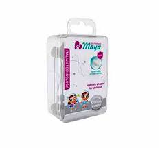 گوش پاک کن محافظ دار کودک مایا 20 عددی Maya Baby Cotton Swabs 20pcs